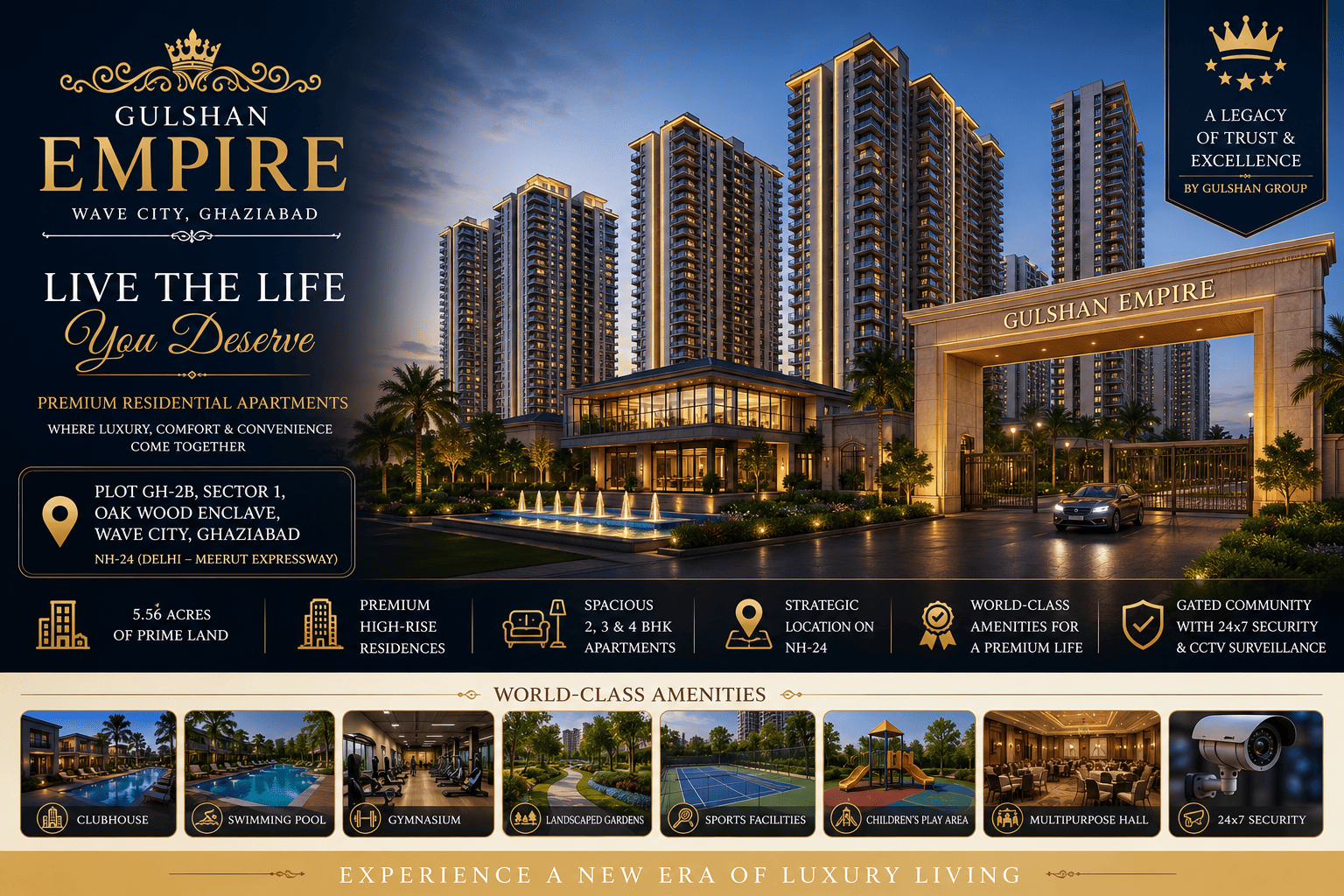 Craft Sector 6A Gurgaon Luxury Apartments