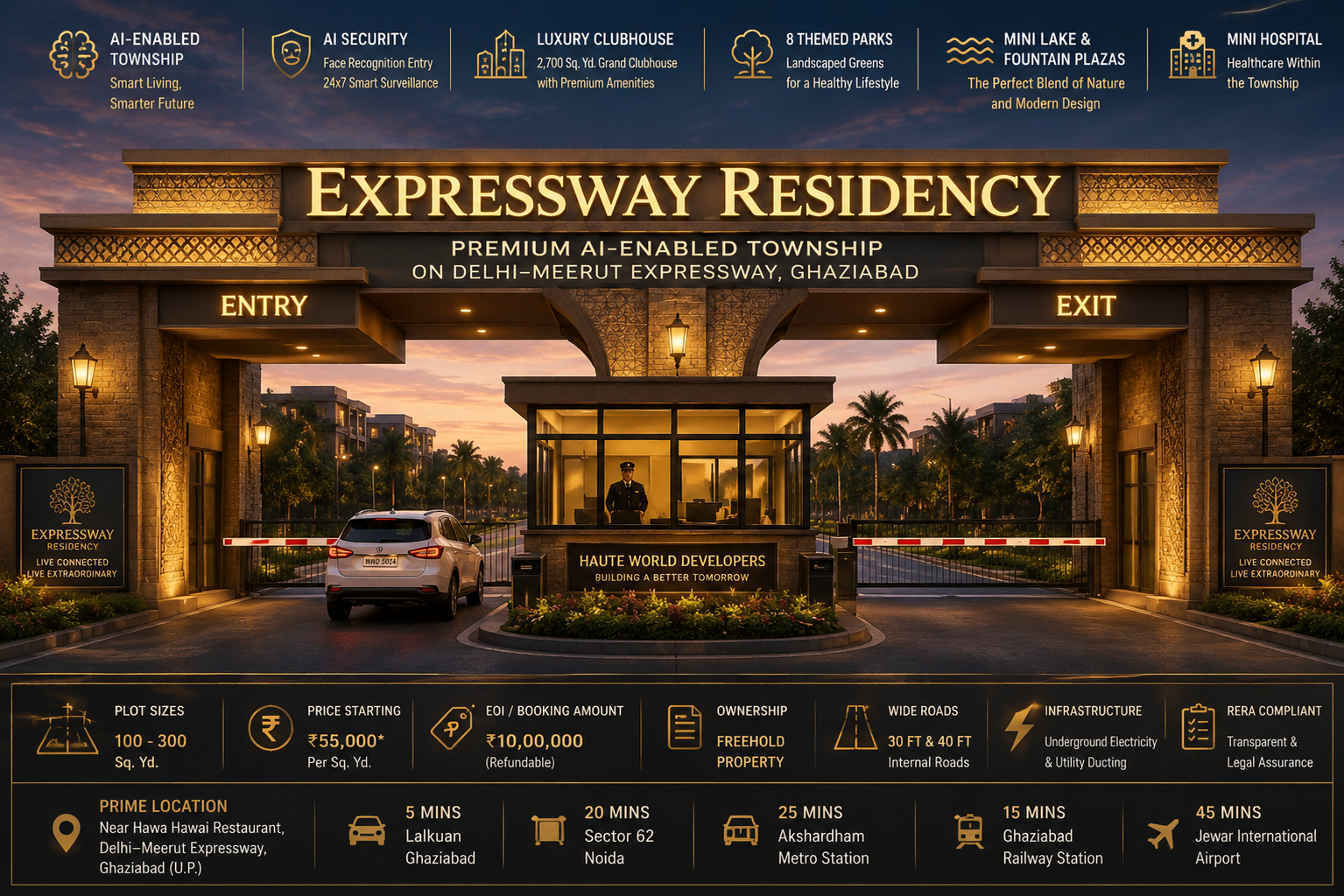 Haute Expressway Residency - Premium Mixed-Use Development